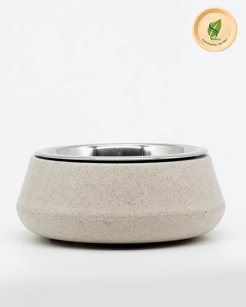 Eco Anti Skid Steel Pet Bowl image